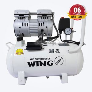Máy nén khí không dầu giảm âm Wing TW-OF550-25L