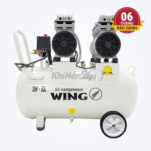 Máy nén khí không dầu giảm âm Wing TW-OF750x2-50L